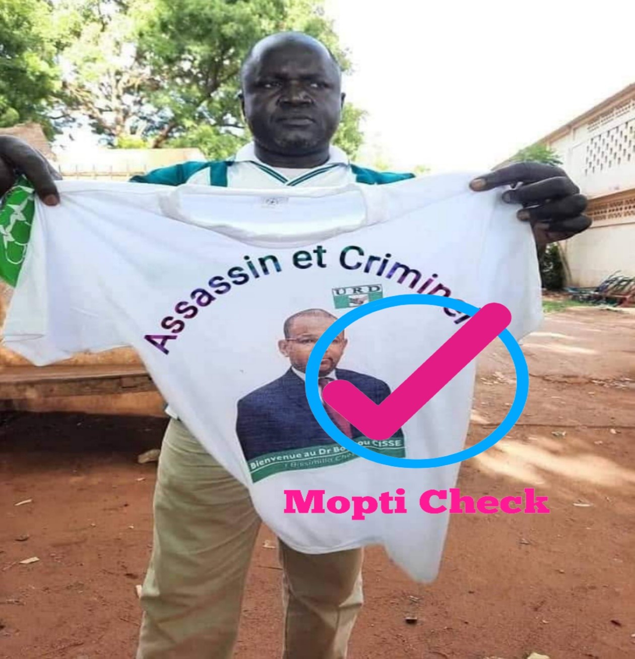 Mopti : Non, cet homme n'a pas traité Boubou Cissé d'assassin et criminel