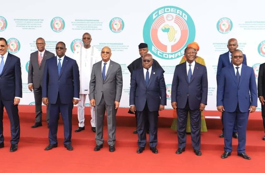  Cedeao : 3 chefs d’État ouest-africains attendus au Mali
