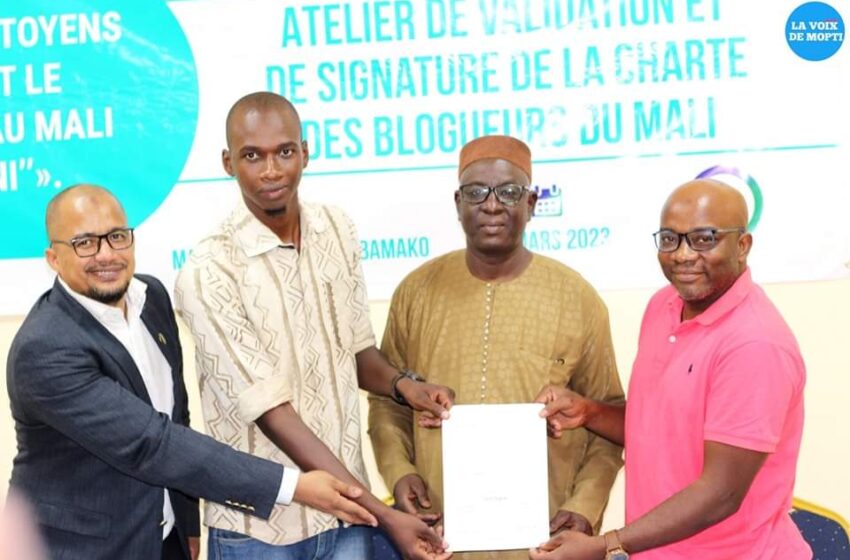  Médias sociaux : les blogueurs maliens adoptent une nouvelle charte